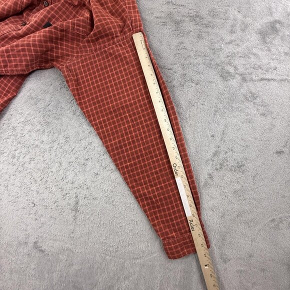 Patagonia Shirt Mens XL Plaid Button Down Long Sleeve Organic Cotton Outdoors - Picture 7 of 12